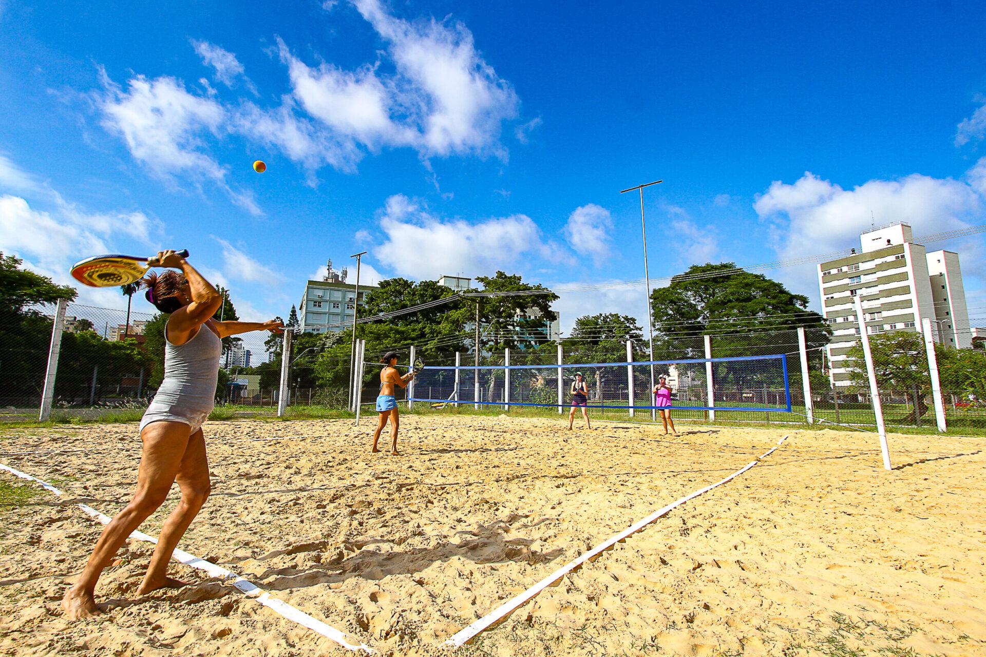 Quadras de Beach Tennis
